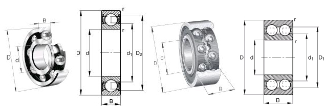 SKF 619/5 bearing