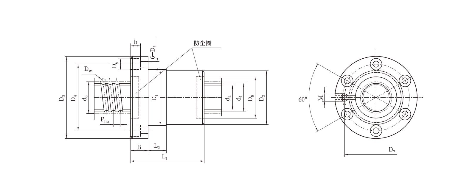 FFQ3204-2滾珠絲杠