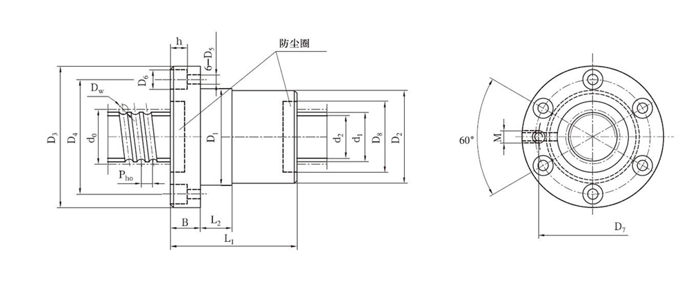 FF2505-3滾珠絲杠